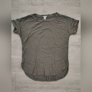 Matty M Sage Green Short Sleeve Tee
